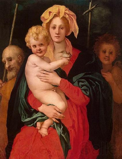 Jacopo Pontormo Madonna and Child with